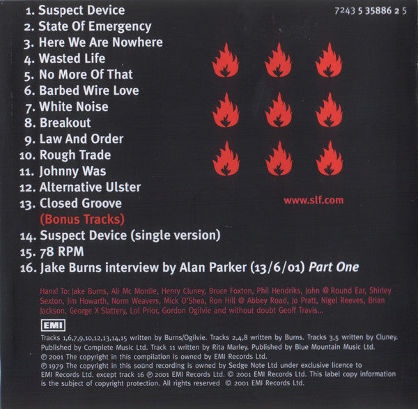 Stiff Little Fingers : Inflammable Material (CD, Album, RE)