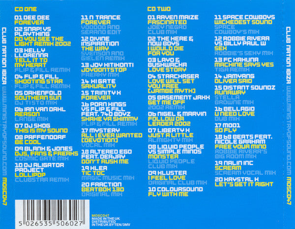 Various : Club Nation Ibiza (2xCD, Mixed)