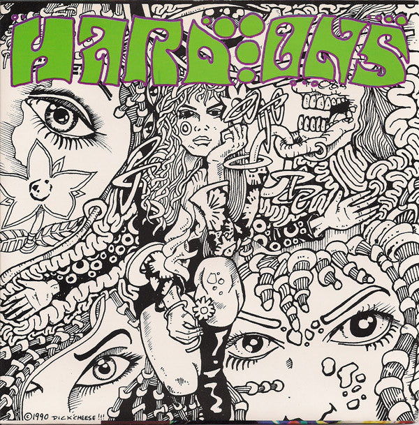 Hard-Ons : Where Did She Come From? (7", Single, Ltd)