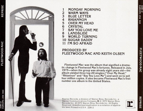 Fleetwood Mac : Fleetwood Mac (CD, Album, RE, SRC)