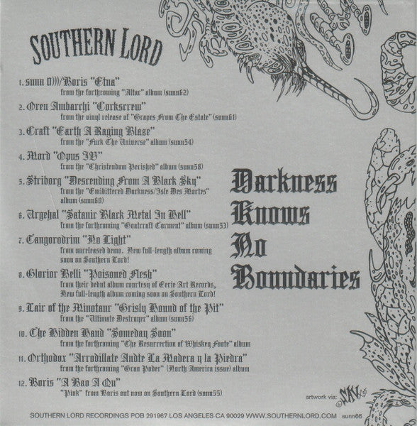 Various : Darkness Knows No Boundaries (CD, Smplr)