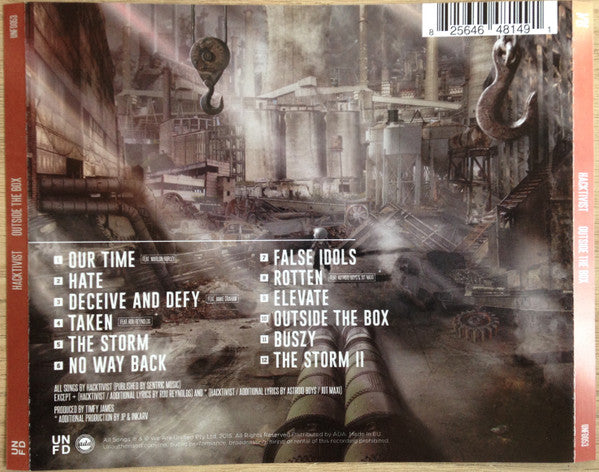 Hacktivist : Outside The Box (CD, Album)