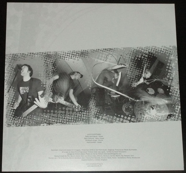 Deny Everything : Fire This Time (LP, Album, Cle)