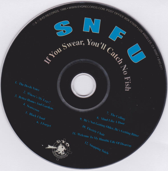SNFU : If You Swear You'll Catch No Fish (CD, Album, RE)