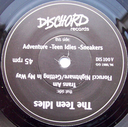 The Teen Idles : Anniversary (7", EP)