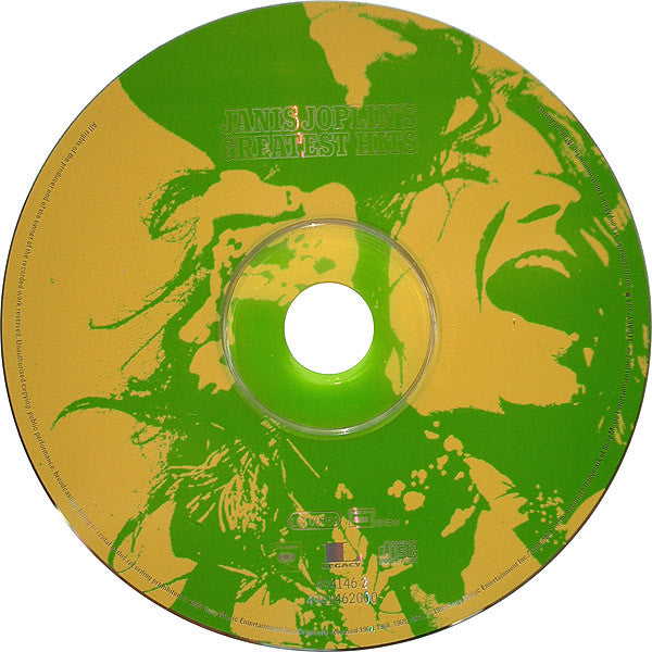 Janis Joplin : Janis Joplin's Greatest Hits (CD, Comp, RE, RM)