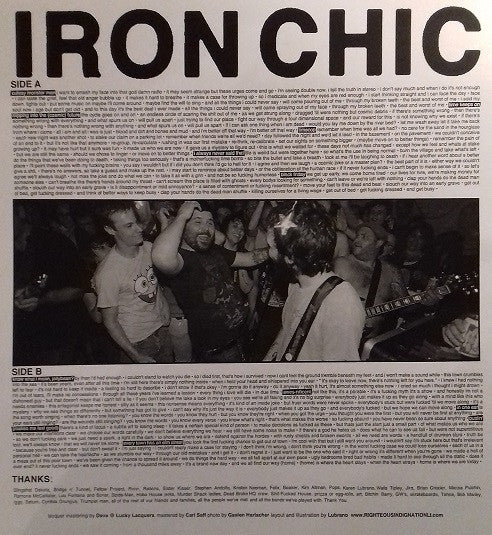 Iron Chic : Not Like This (LP, Album, RP, Pin)