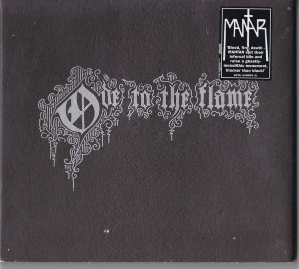 Mantar (3) : Ode To The Flame (CD, Album, Dig)