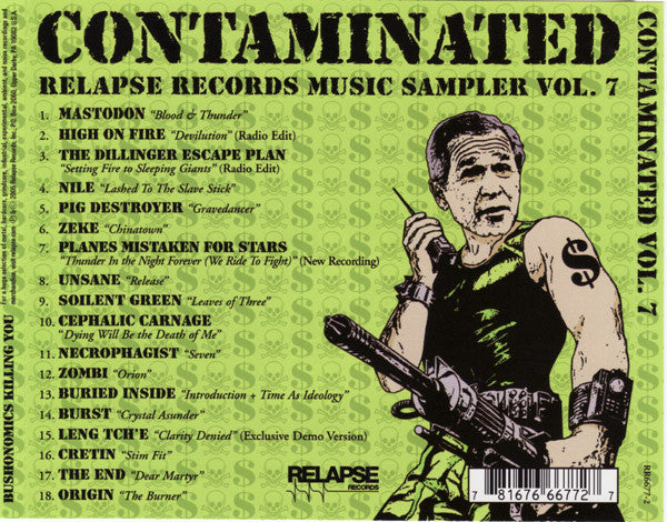 Various : Contaminated Vol. 7 (CD, Comp)