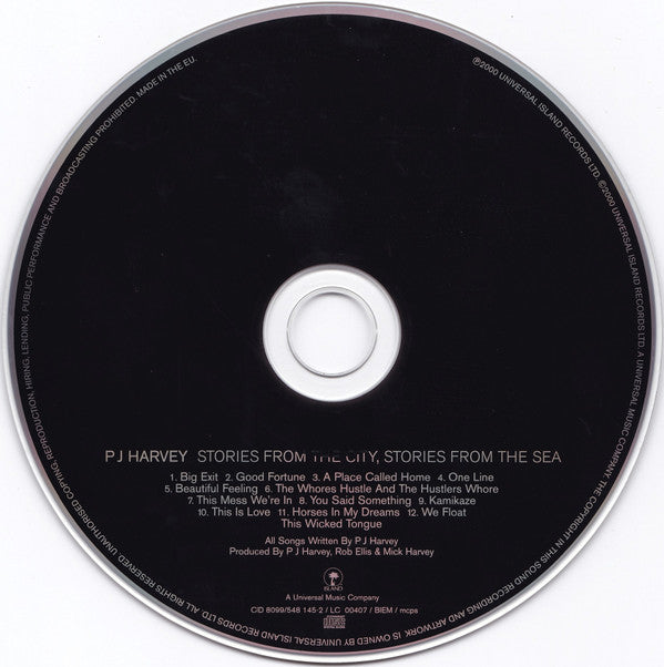 PJ Harvey : Stories From The City, Stories From The Sea (CD, Album, S/Edition)