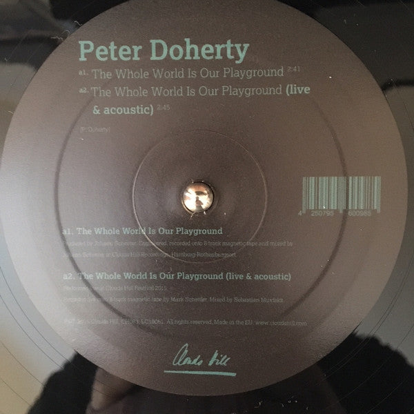 Peter Doherty* / James Johnston : The Whole World Is Our Playground / Dark Water (12", EP, RSD, Spl)