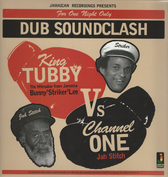 King Tubby, Bunny 'Striker' Lee* Vs Channel One (5), Jah Stitch : Dub Soundclash (For One Night Only) (LP, Album, RE, 180)