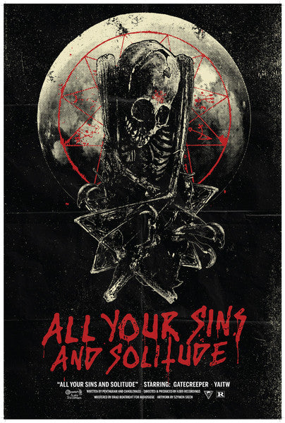 Gatecreeper / YAITW* : All Your Sins And Solitude (7", Single, Ltd, Red)