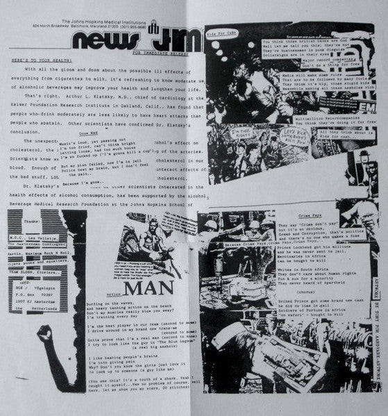 B.G.K. : White Male Dumbinance (7", EP, RP)