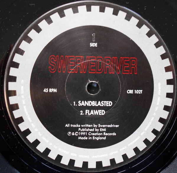 Swervedriver : Sandblasted (12", EP)