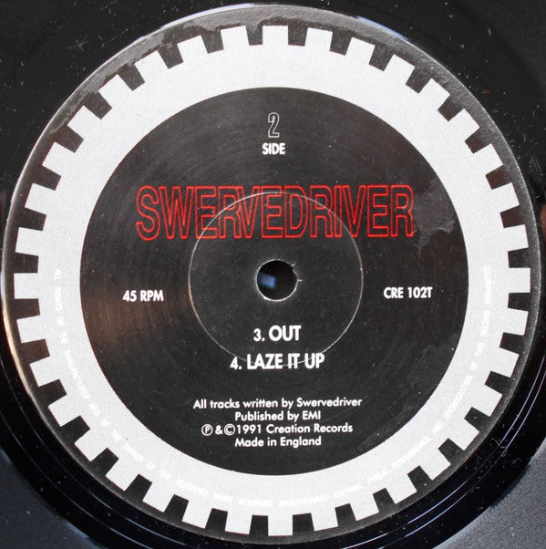 Swervedriver : Sandblasted (12", EP)