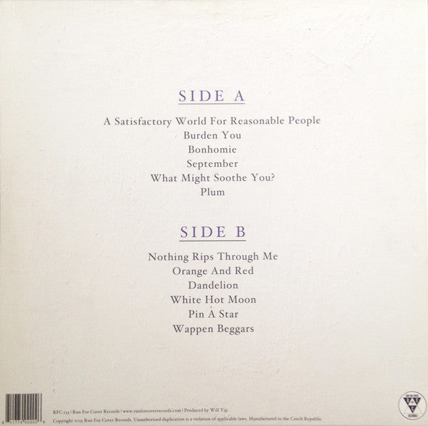 Pity Sex : White Hot Moon (LP, Album, Ltd, Ele)