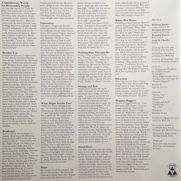 Pity Sex : White Hot Moon (LP, Album, Ltd, Ele)