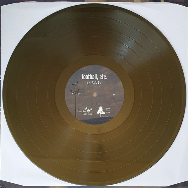 Football, Etc. : Audible (12", Album, RP, Gol)