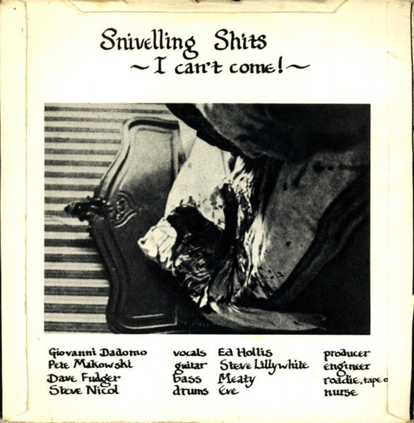 The Snivelling Shits : Terminal Stupid (7", Single, RP)