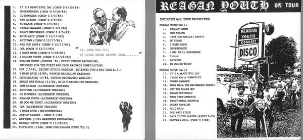 Reagan Youth : The Complete Youth Anthems For The New Order (Box, Dlx + CD, Comp + CD, Comp + 2x7", EP, Single)