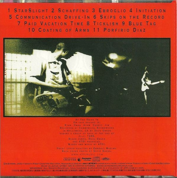 At The Drive-In : Acrobatic Tenement (CD, Album, RE, Pap)