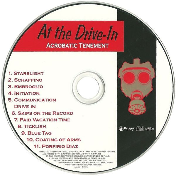 At The Drive-In : Acrobatic Tenement (CD, Album, RE, Pap)