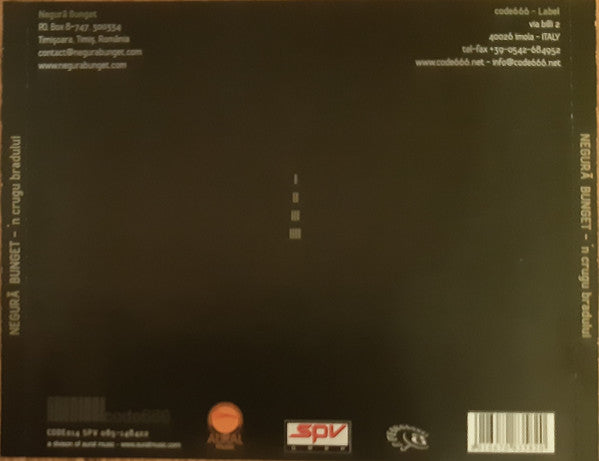 Negură Bunget : 'n Crugu Bradului (CD, Album, Enh)