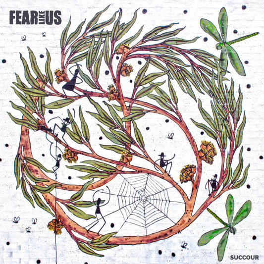 Fear Like Us : Succour (LP, Album, Whi)