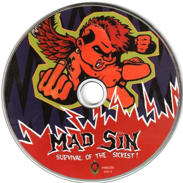 Mad Sin : Survival Of The Sickest! (CD, Album)