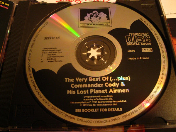 Commander Cody And His Lost Planet Airmen : The Very Best Of (... plus) (CD, Comp)