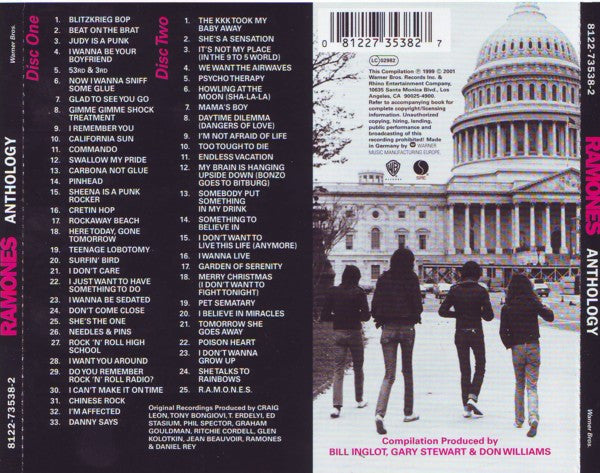 Ramones : Anthology (2xCD, Comp, RM)