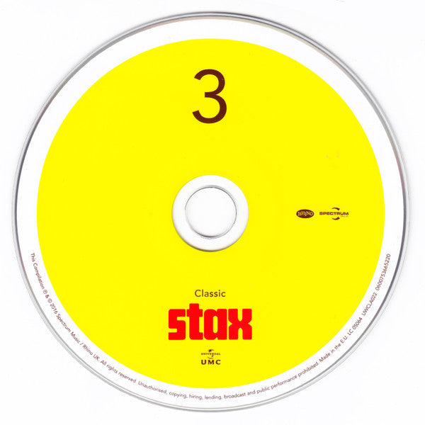 Various : Classic Stax (3xCD, Comp)