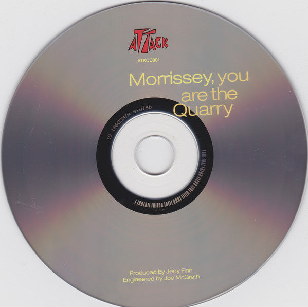 Morrissey : You Are The Quarry (CD, Album, RP)