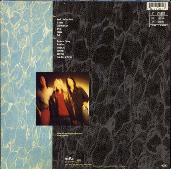 Nirvana : Nevermind (LP, Album, RP)