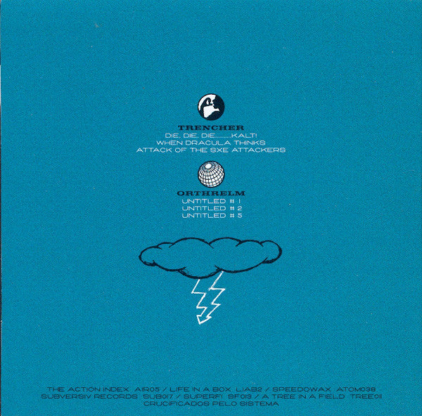 Orthrelm / Trencher : Trans Atlantic Asthma Attack (5", Ltd, Lig)