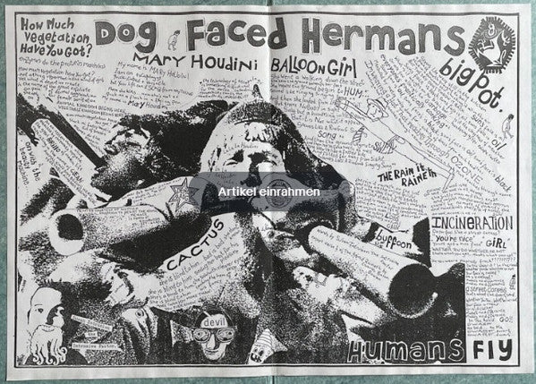 Dog Faced Hermans : Humans Fly (LP, Album)