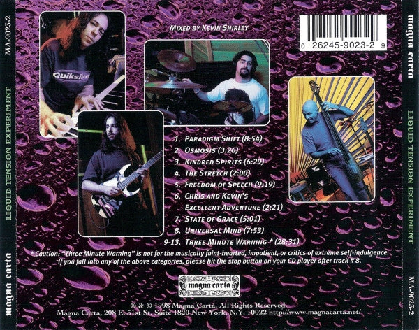 Liquid Tension Experiment : Liquid Tension Experiment (CD, Album, RP)