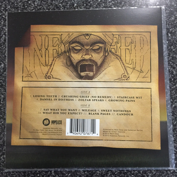 Neck Deep (2) : Wishful Thinking (LP, Album, RP, Yel)