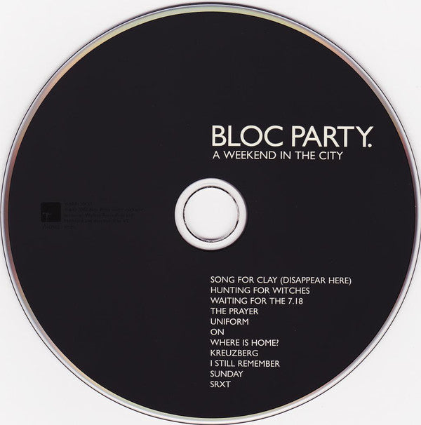 Bloc Party.* : A Weekend In The City (CD, Album)
