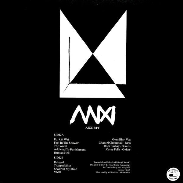 Anxiety (13) : Anxiety (12")