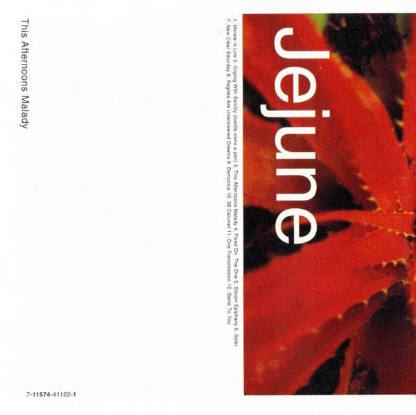 Jejune : This Afternoons Malady (CD, Album)