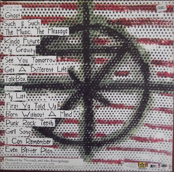 7 Seconds : The Music, The Message (LP, Album, Promo)