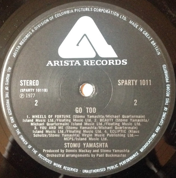 Stomu Yamashta's Go : Go Too (LP, Album)