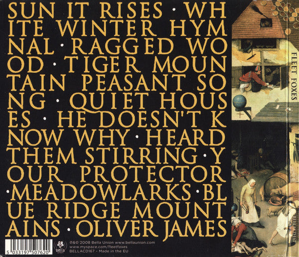 Fleet Foxes : Fleet Foxes (CD, Album, Dig)