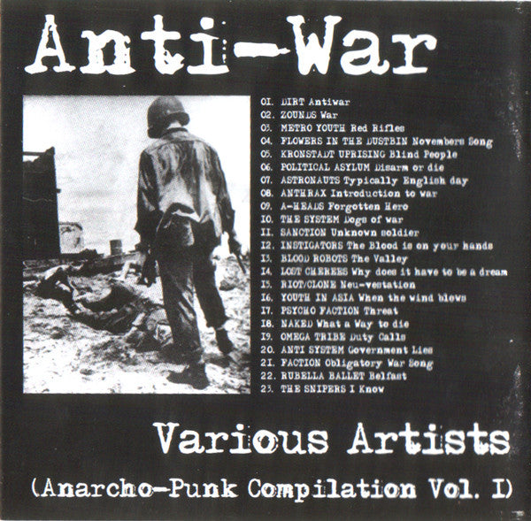 Various : Anti-War (Anarcho-Punk Compilation Vol. 1) (CD, Comp)