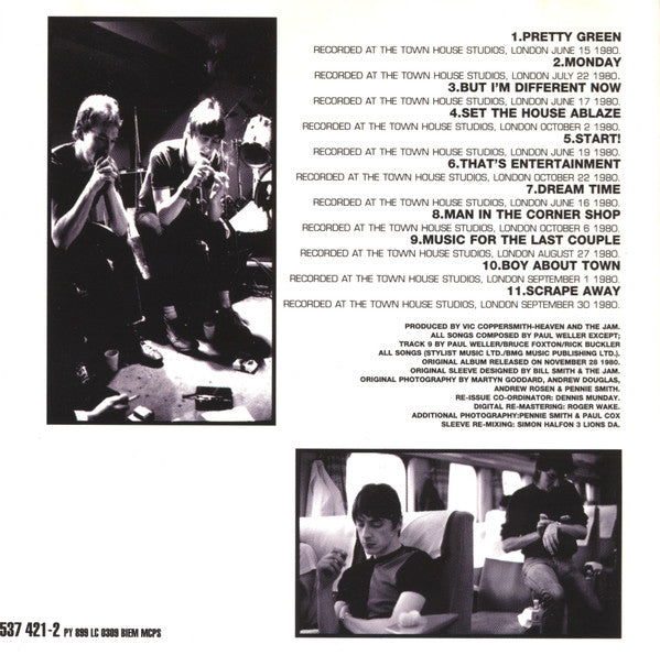 The Jam : Sound Affects (CD, Album, RE, RM, Jew)