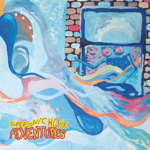 Adventures : Supersonic Home  (LP, Album, RP, Yel)