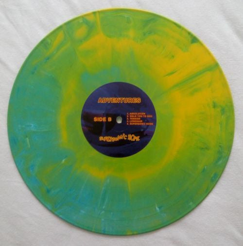 Adventures : Supersonic Home  (LP, Album, RP, Yel)