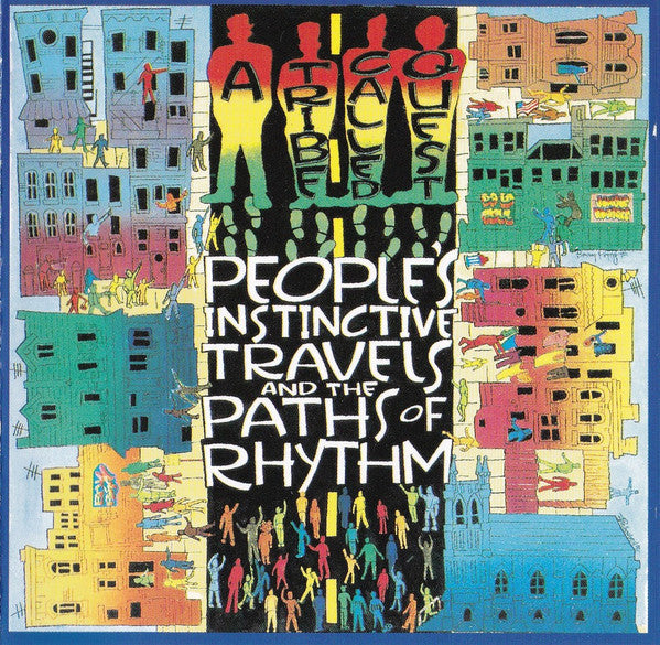 A Tribe Called Quest : People's Instinctive Travels And The Paths Of Rhythm (CD, Album, RE)